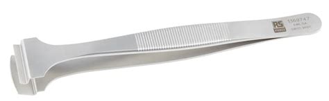 RS PRO | RS PRO 130 mm, Stainless Steel, Wafer, Tweezers | 136-9747 | RS