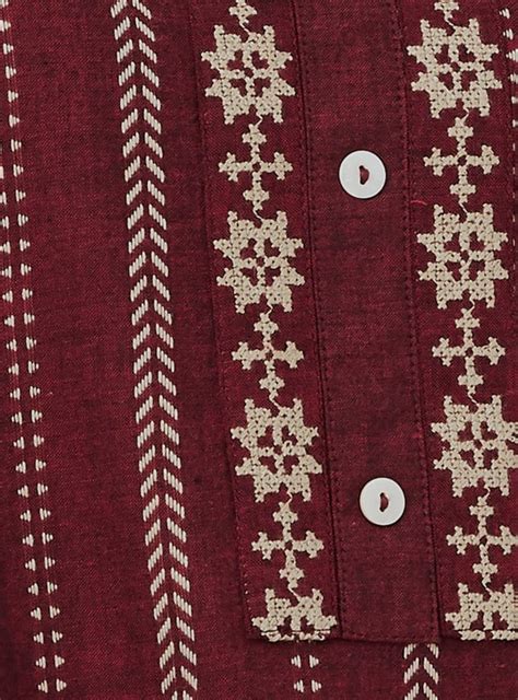 Buy Women Embroidered Striped Straight Kurta Online at just Rs. 699.0 ...