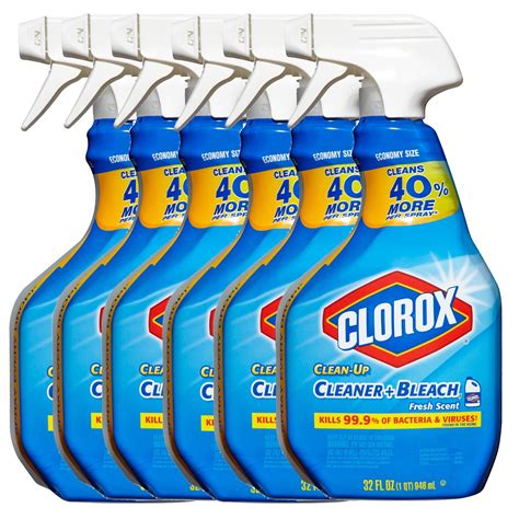 Clorox Clean-Up Disinfecting Spray, Kitchen & Bathroom Purpose Cleaner ...