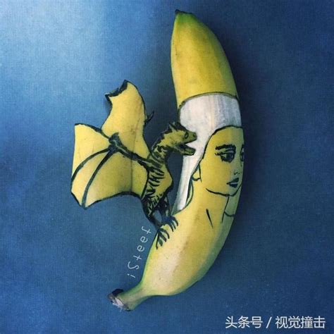 香蕉除了吃還可以幹什麼？國外藝術家用香蕉創作各種3D雕塑作品 - 每日頭條