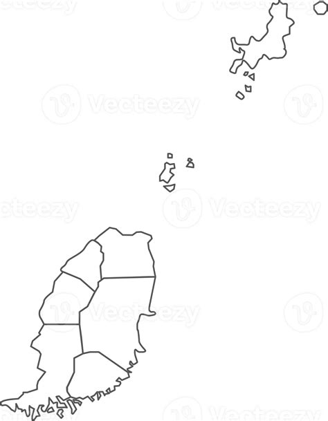 grenada map detailed