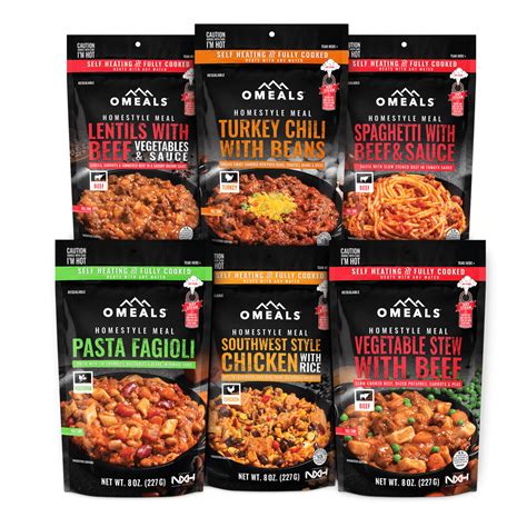 Which Self-Heating Meals Are Best for Emergency Preparedness? - OMEALS