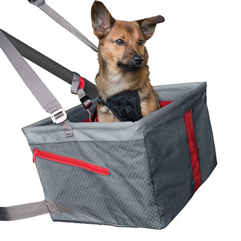 Kurgo Dog/Cat Booster Seat Carrier with Pockets - Dog Car Seat and Dog Seat Belt price