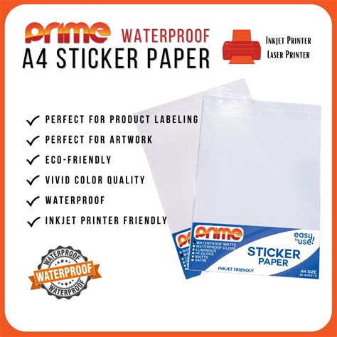Image result for Printable Sticker Paper Waterproof