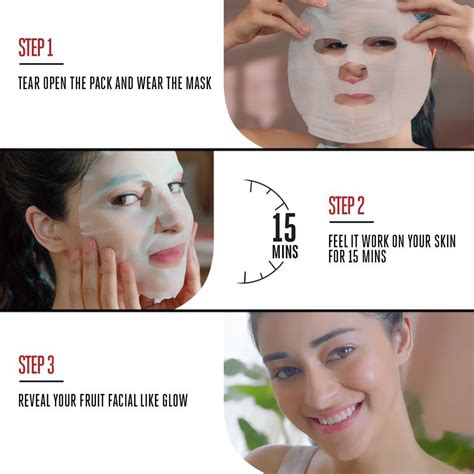 Lakme Blush & Glow Strawberry Sheet Mask, 25 ml Price, Uses, Side ...