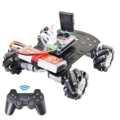 Moebius Smart Omni Mecanum Wheel Robot Car - 10KG Load, 2.4G India | Ubuy