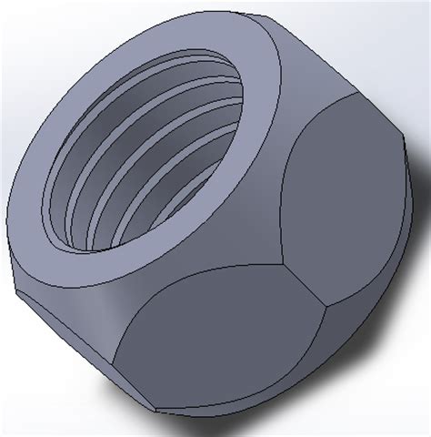 Image result for SolidWorks Tutorials to Draw a Nut