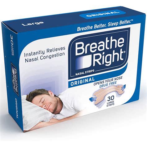 Breathe Right Nasal Strips - Somnowell