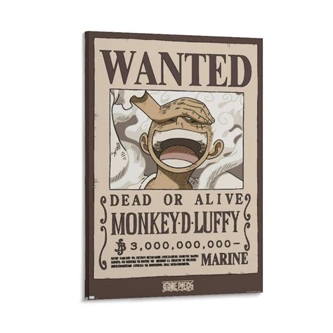 Buy One Piece Wanted Poster Online In India - Etsy India
