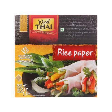 Real Thai Rice Paper 16CM 100G | Chennai Grocers