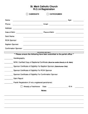 18 Printable catholic baptism certificate Forms and Templates ...