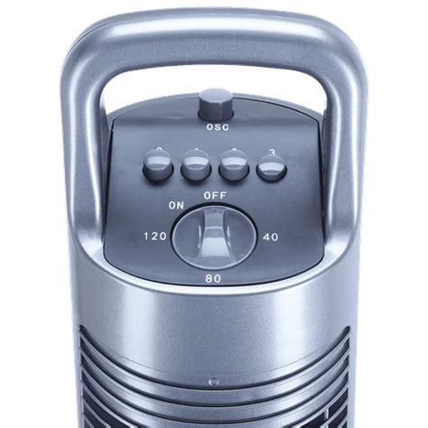 Buy Croma Tower Fan (3 Speed Settings, Grey) Online - Croma