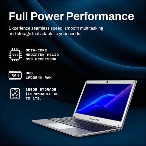 Primebook 2 Neo (2025) in-Built AI MediaTek Helio G99 (MT8781) - (6 GB ...