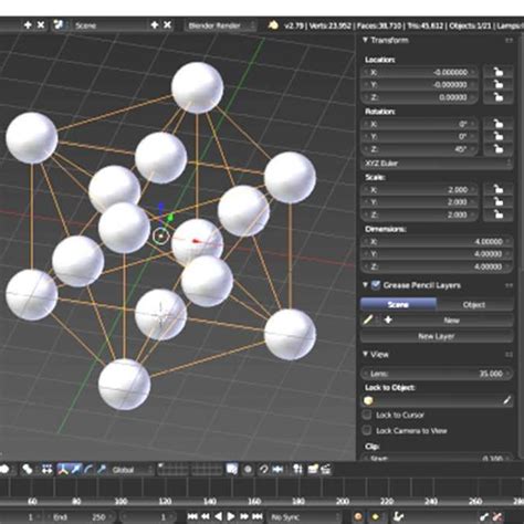 Model Matrix Layered Cube Python 的图像结果
