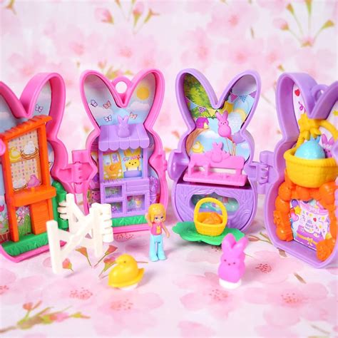 SHOWCASE Polly Pocket Collab: Peeps Marshmallow Candy Playsets | Kerchie