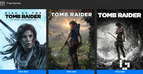 Tomb Raider Trilogy is free for a limited time on Epic Games Store ...