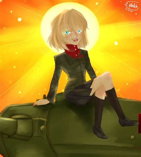 Katyusha Girls Und Panzer by LayZPlalaiArt on DeviantArt