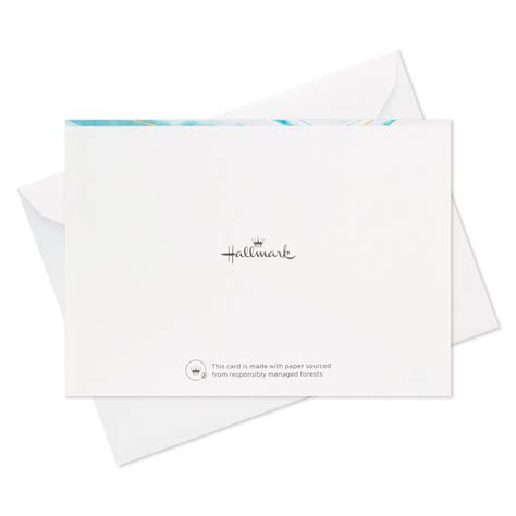 Abstract Waves Boxed Blank Sympathy Thank-You Notes, Pack of 20 - Note ...