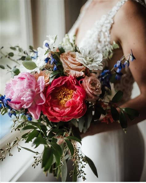 Peonies in wedding bouquets 60 photos - Astyledwedding.com
