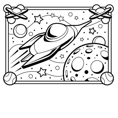 Space Coloring Pages - Best Coloring Pages For Kids