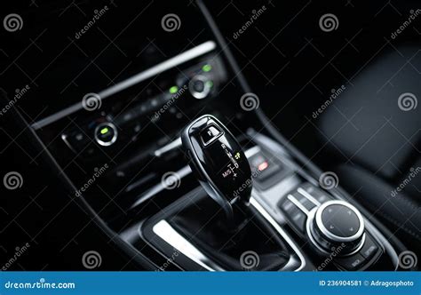 The Automatic Steptronic Transmission Gearbox on a BMW Car. Editorial Photo - Image of power ...