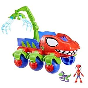 Buy Spidey and his Amazing Friends Marvel Dino-Webs Crawler Toy Car ...