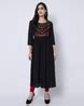 Buy Black Kurtas for Women by GULMOHAR JAIPUR Online | Ajio.com