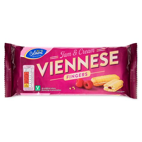 Jam & Cream Viennese Fingers | ALDI UK