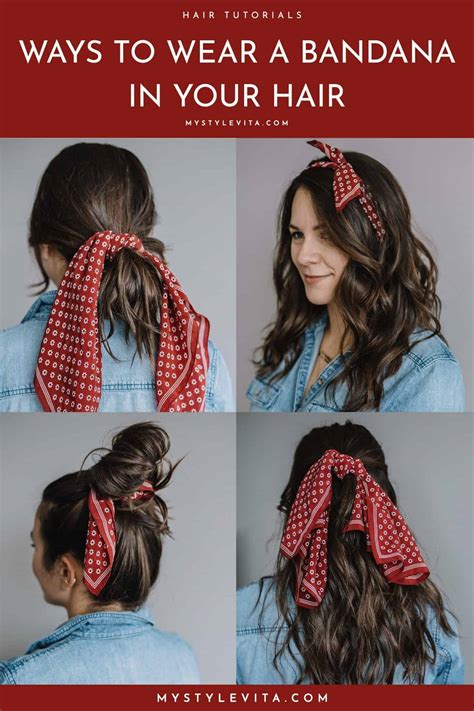 How To Wear A Bandana In Your Hair This Summer - an indigo day