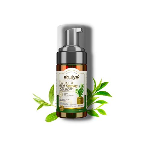 Atulya Tea Tree & Neem Face Wash 100ml : Amazon.in: Beauty
