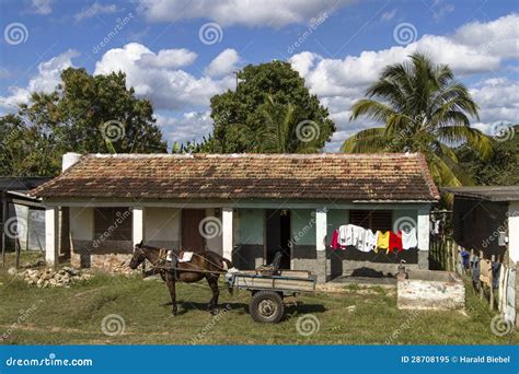Typical Residential Home on Cuba Stock Image - Image of sightseeing ...