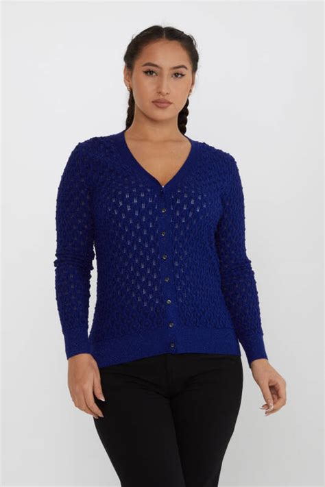 Knitwear Cardigan Button Detailed Saks - 30036 | KAZEE (Set of 4 M-L-XL ...