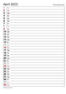 Resultado de imagen de dienstplan februar 2023