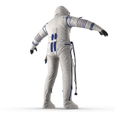 3D Russian Astronaut Wearing Space Suit Sokol KV2 | 3D Molier International
