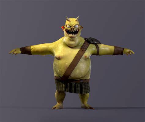 3D Funny fat Troll model - TurboSquid 1849914