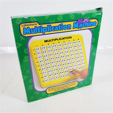 Vintage Lakeshore Multiplication Machine in Box - Math Student Learning ...