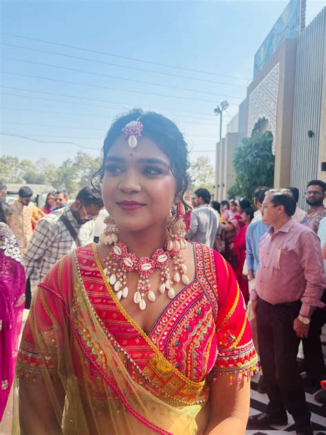 Trending bridal artificial shells jewellery set for haldi mehendi ce ...