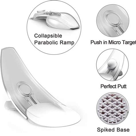 Buy Pressure Putt Trainer, Golf Training Aid, Foldable Putter Exerciser ...