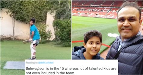 Virender Sehwag Son Aryaveer Named In Delhi Under-16 Team & Sparks ...