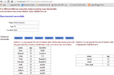 How to use different connection strings in asp.net application | MY.NET ...