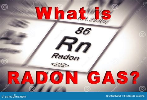 What is Radon Gas? - Concept Image with Periodic Table of the Elements ...