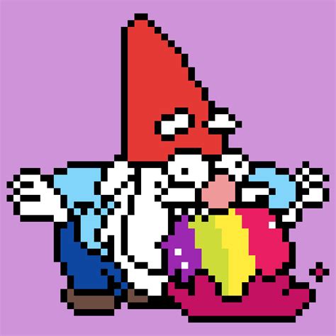 Gravity Falls Gnome Throwing Up