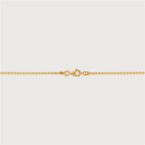 Bead Link 22 Kt Gold Chain