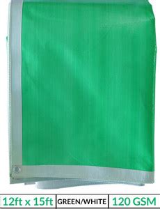 AgriRich 12ft x 15ft Tarpaulin Sheet Waterproof Tirpal Tadpatri Heavy ...