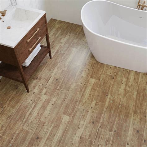 Rustic Light Wood Tile Wood Flooring | Decospan