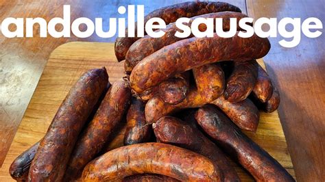 How To Make Andouille Sausage | Gourmet Woodsman - YouTube