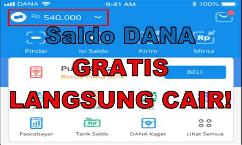 Dapatkan Link Saldo DANA Gratis? Begini Caranya!