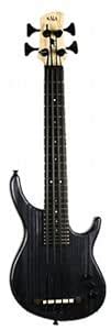 Kala KA-SB4FS-SKB-I Solid Body 4-String Fretted U-Bass Ukulele with Gig ...
