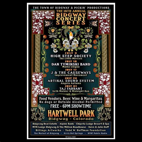 Ridgway Concert Series , Hartwell Park, Ridgway, 3 July 2025 | AllEvents