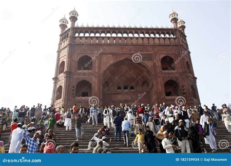 Jama Masjid, New Delhi India Editorial Stock Image - Image of heart, durga: 182159934